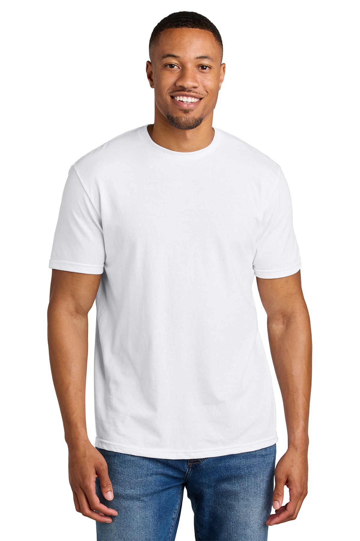 Gildan® Softstyle® CVC Tee 64000CVC - White