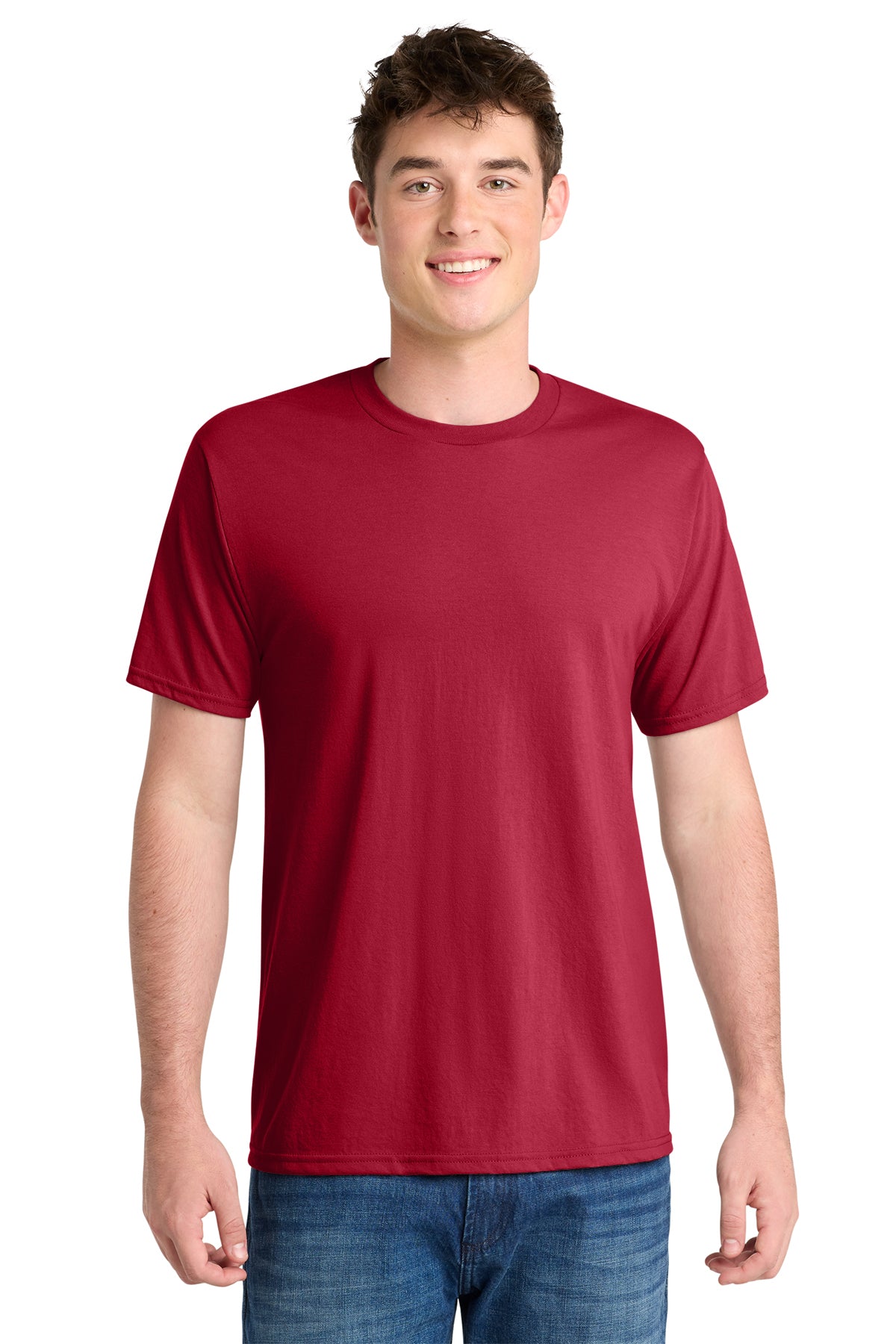 Port & Co® Performance Blend Tee PC381 - Red
