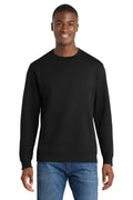 Port & Co® Fan Favorite® Fleece Crewneck Sweatshirt PC850 - Jet Black