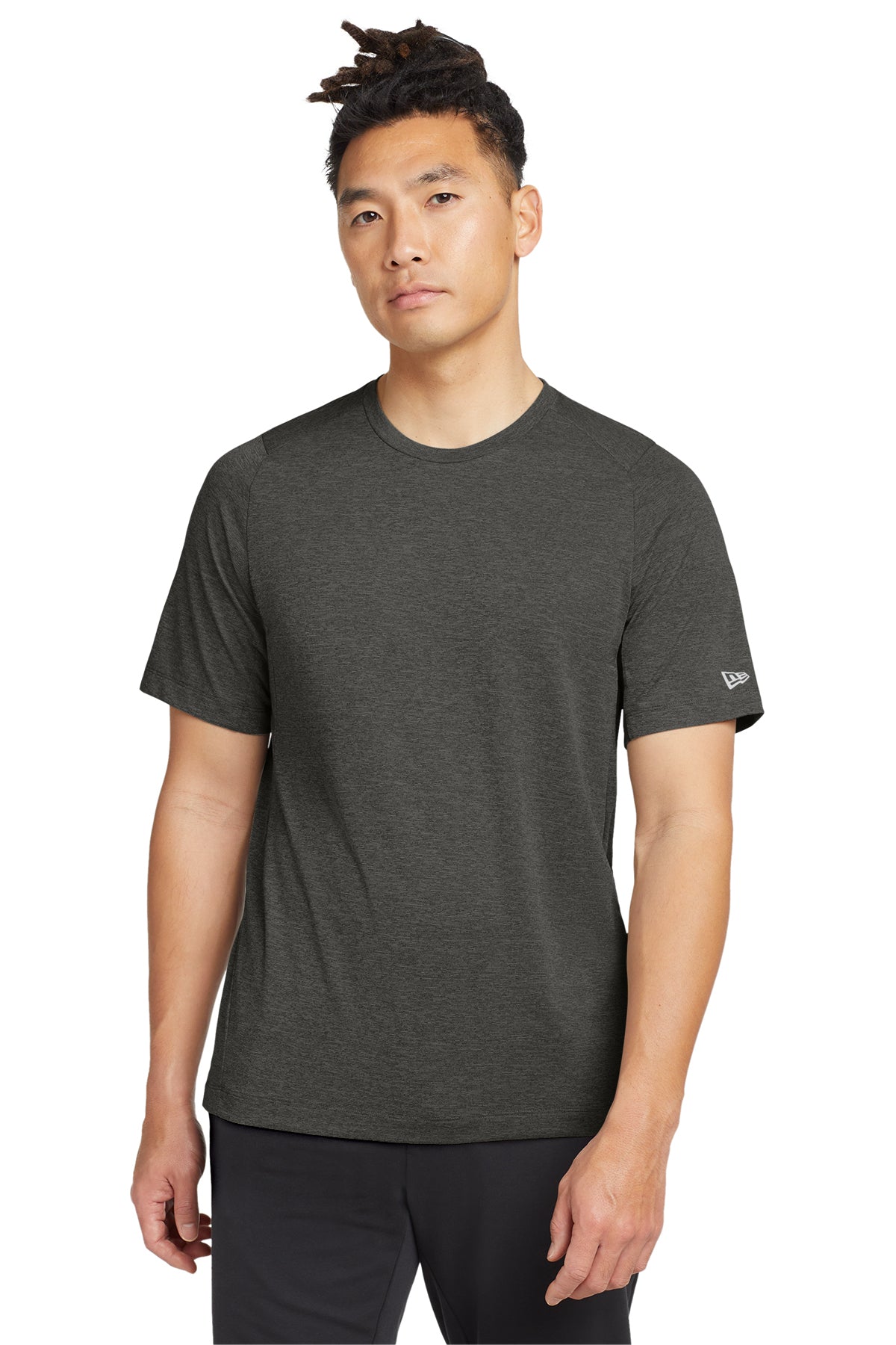New Era® Series Performance Crew Tee NEA200 - Graphite