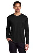 Port & Co® Long Sleeve Performance Tee PC380LS - Jet Black