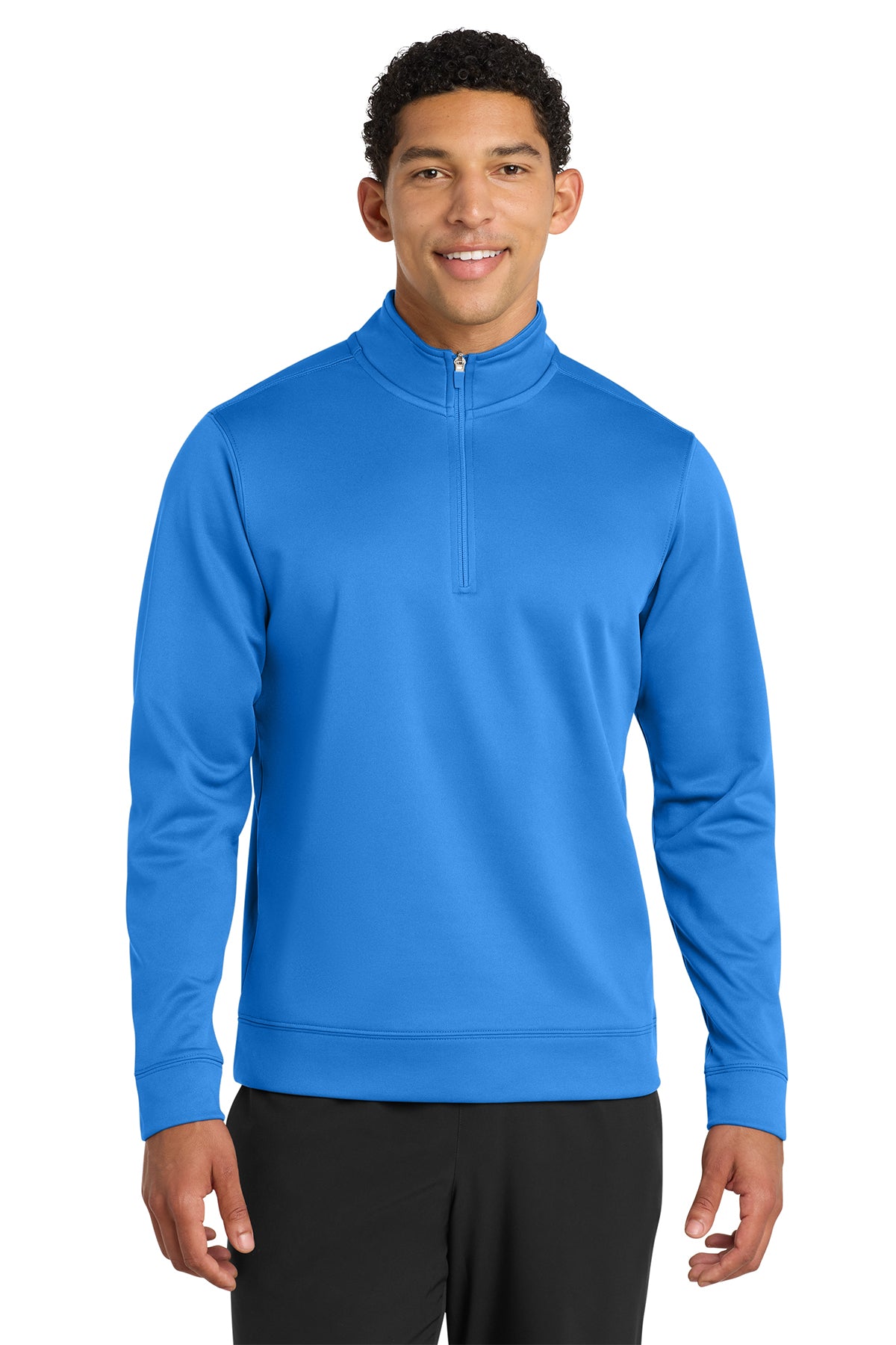 Port & Co® Performance Fleece 1/4-Zip Pullover Sweatshirt PC590Q - Royal