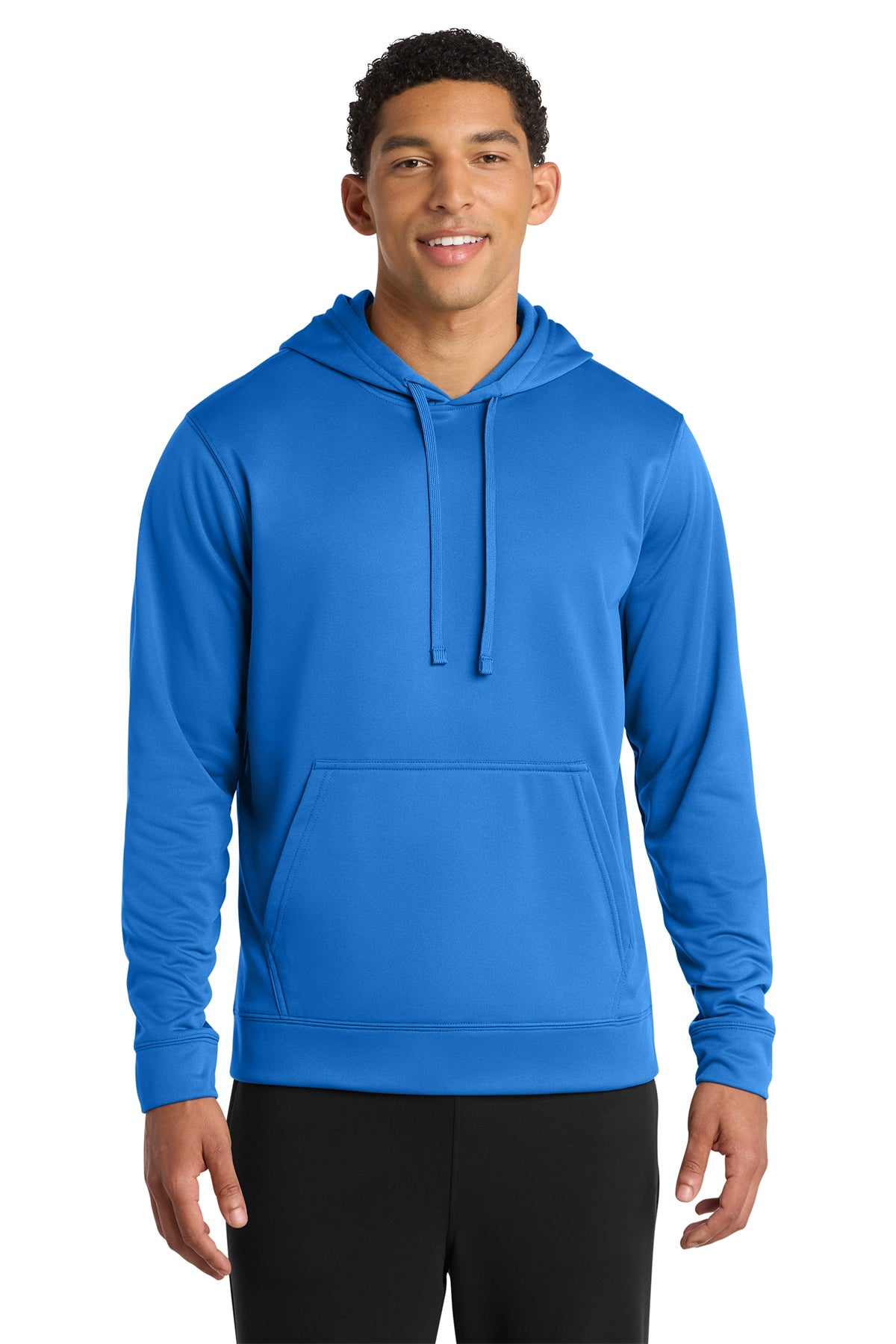 Port & Co® Performance Fleece Pullover Hooded Sweatshirt PC590H - Royal