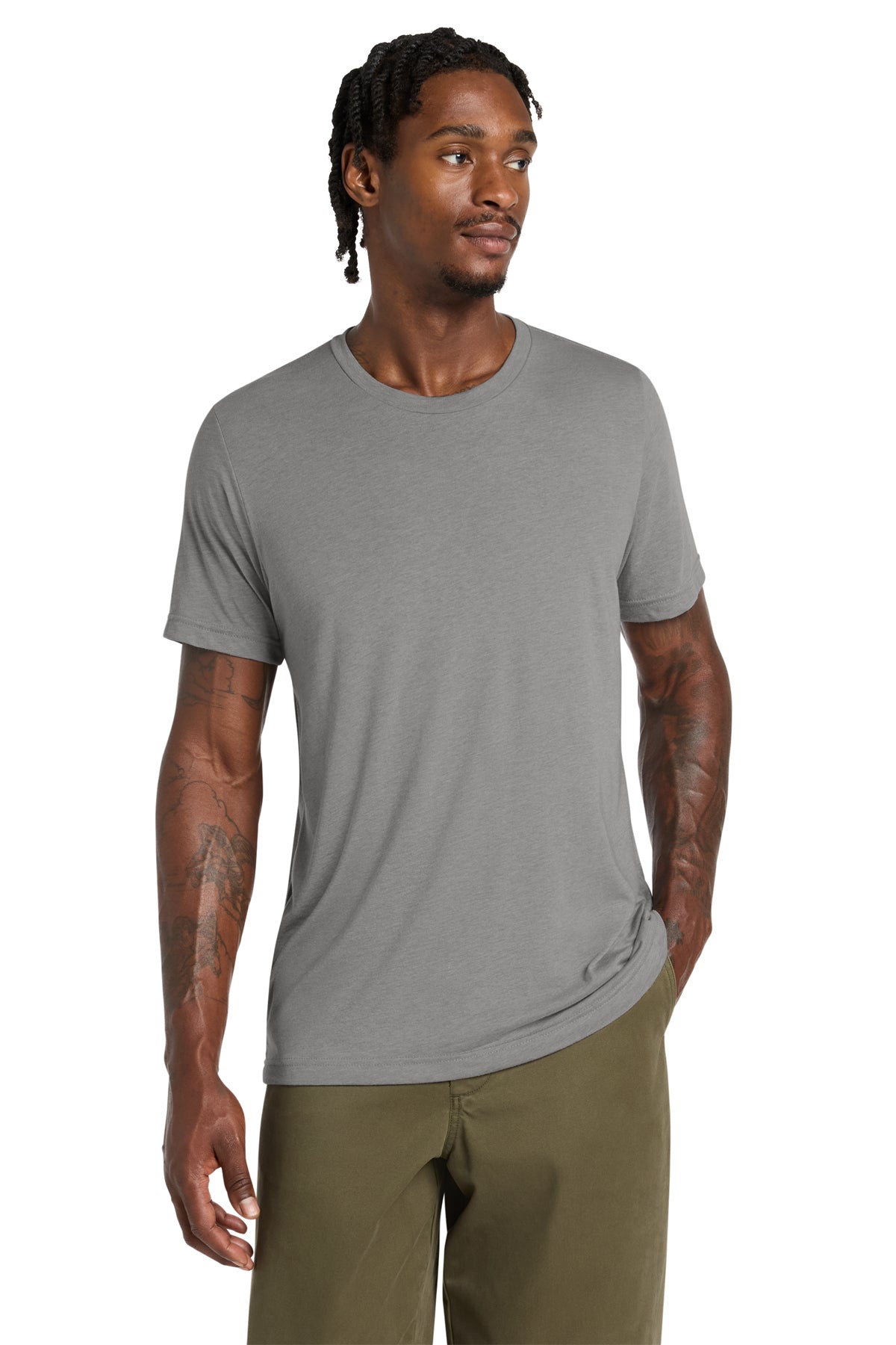 BELLA+CANVAS® Unisex Triblend Short Sleeve Tee BC3413 - Athletic Grey Triblend