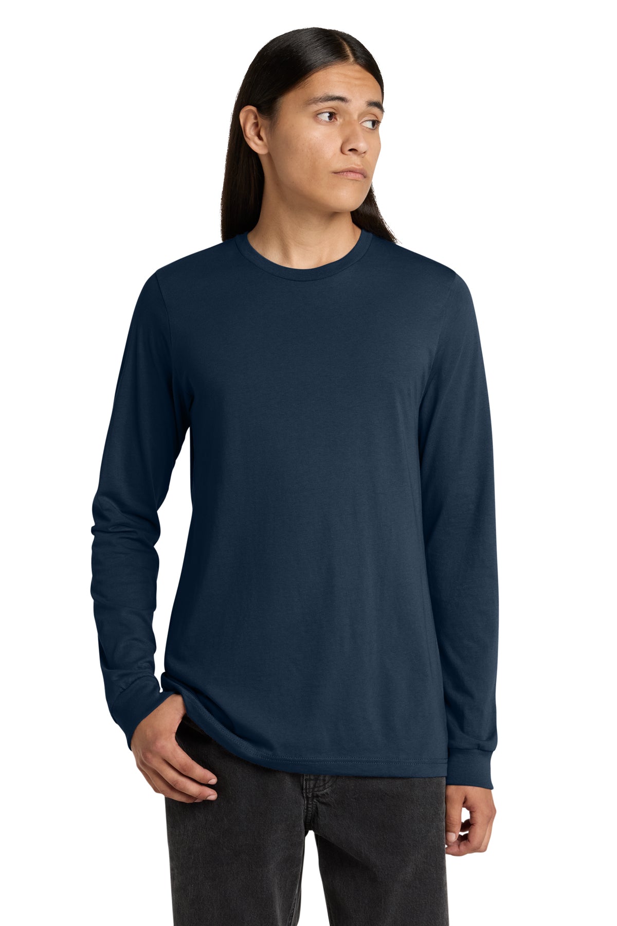 BELLA+CANVAS® Unisex Jersey Long Sleeve Tee BC3501 - Navy