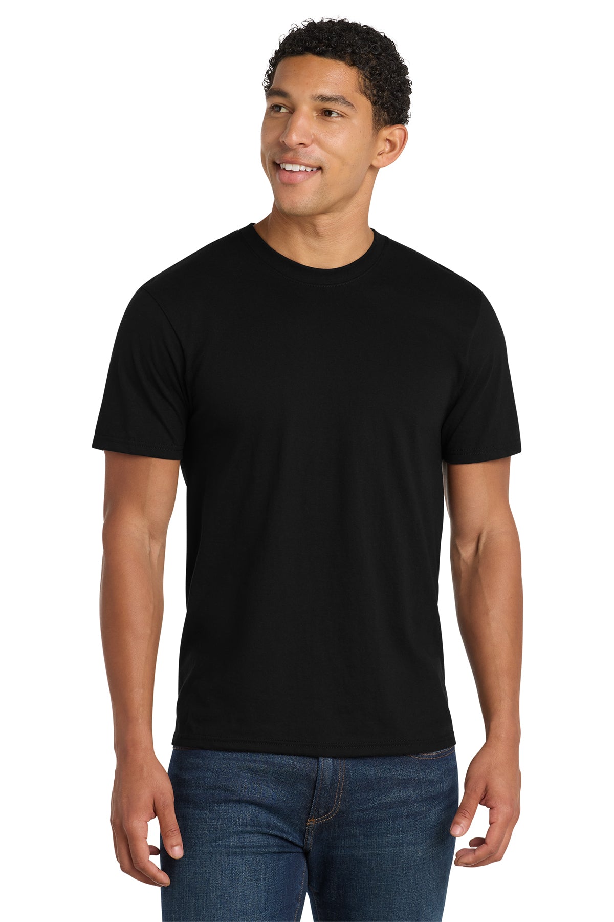 Port & Co® Fan Favorite® Blend Tee PC455 - Jet Black
