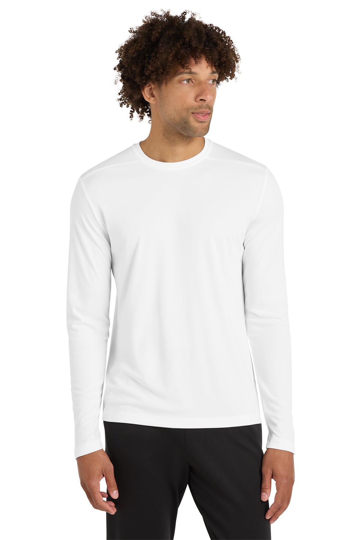 Sport-Tek® Posi-UV® Pro Long Sleeve Tee ST420LS - White