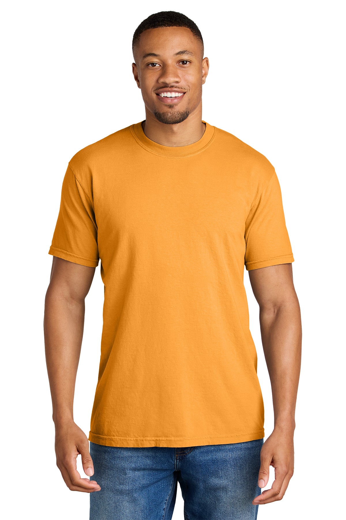 Comfort Colors® Heavyweight Ring Spun Tee 1717 - Bright Orange