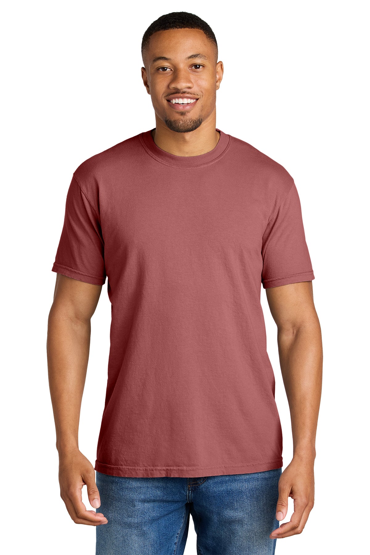 Comfort Colors® Heavyweight Ring Spun Tee 1717 - Crimson