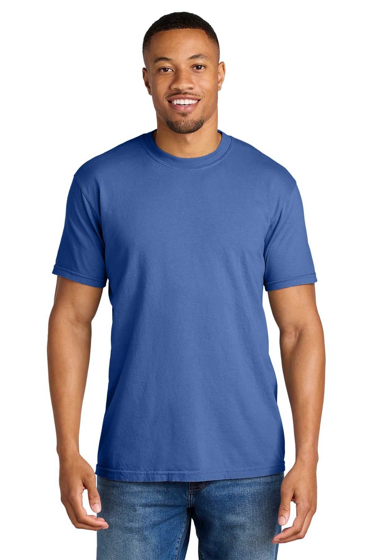 Comfort Colors® Heavyweight Ring Spun Tee 1717 - Flo Blue