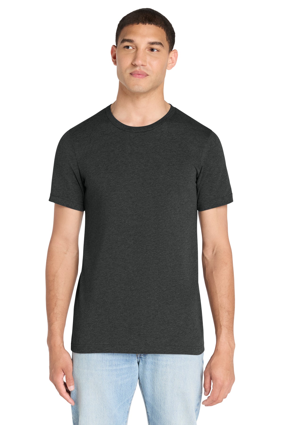 BELLA+CANVAS® Unisex Heather CVC Short Sleeve Tee BC3001CVC - Dark Grey Heather