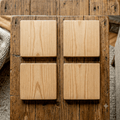 Custom Pine Coaster (4 Pack) - Red Panda Workshop