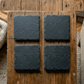 Custom Slate Coaster (4 Pack) - Red Panda Workshop